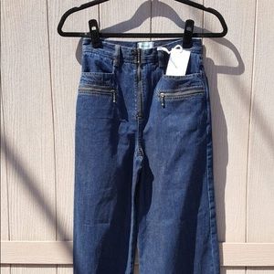 Madewell • Zip-Front, Wide-Leg Jeans